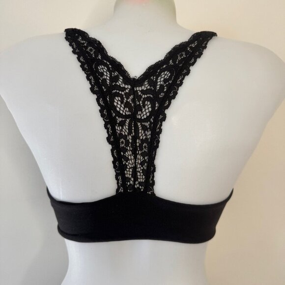 Victoria's Secret Bra Body By Victoria Lined Demi Front Closure Black Sz 32DD - Picture 2 of 11